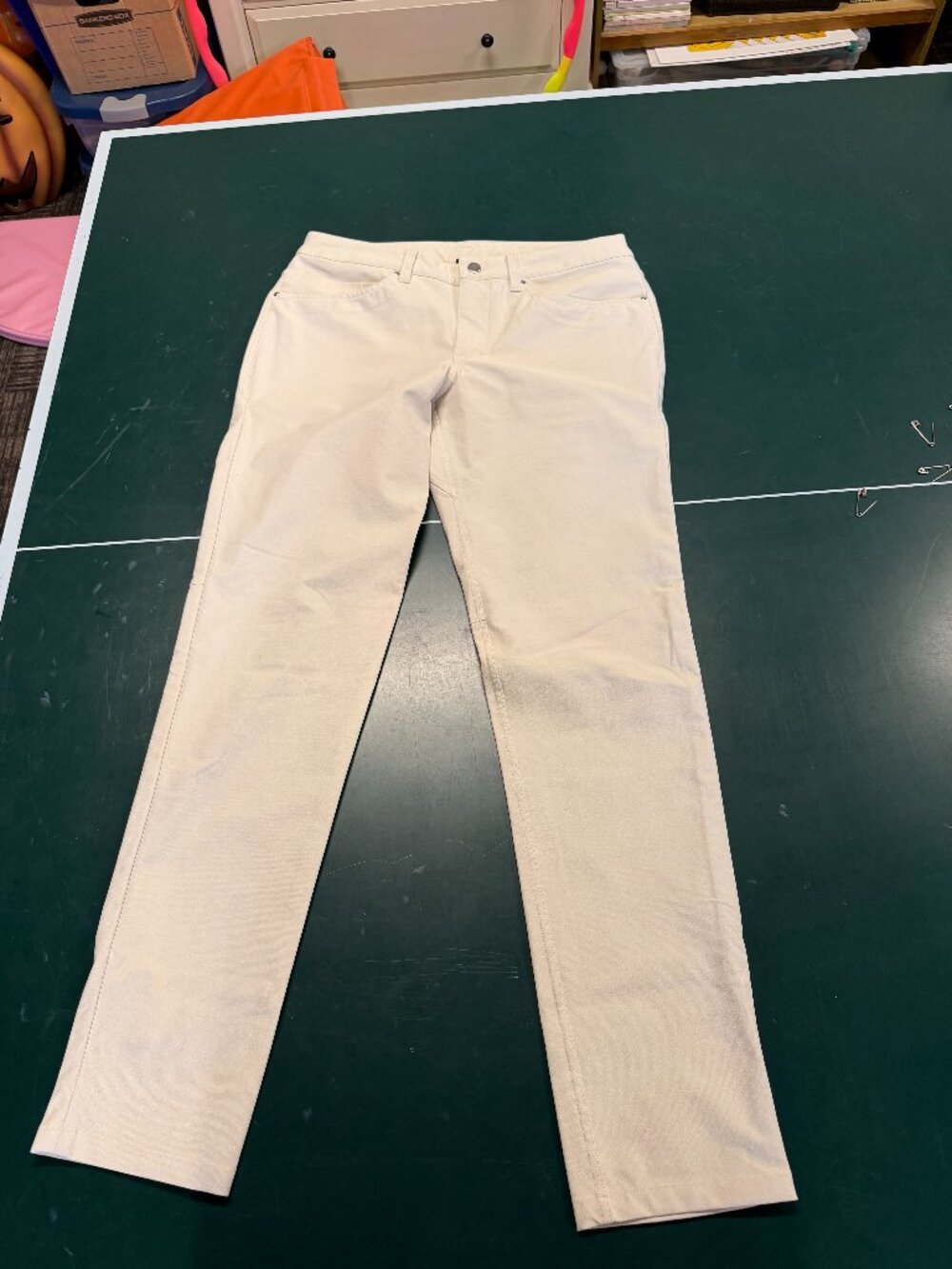 Lululemon Men’s ABC Classic-Fit Utilitech Pants Bone Size 32